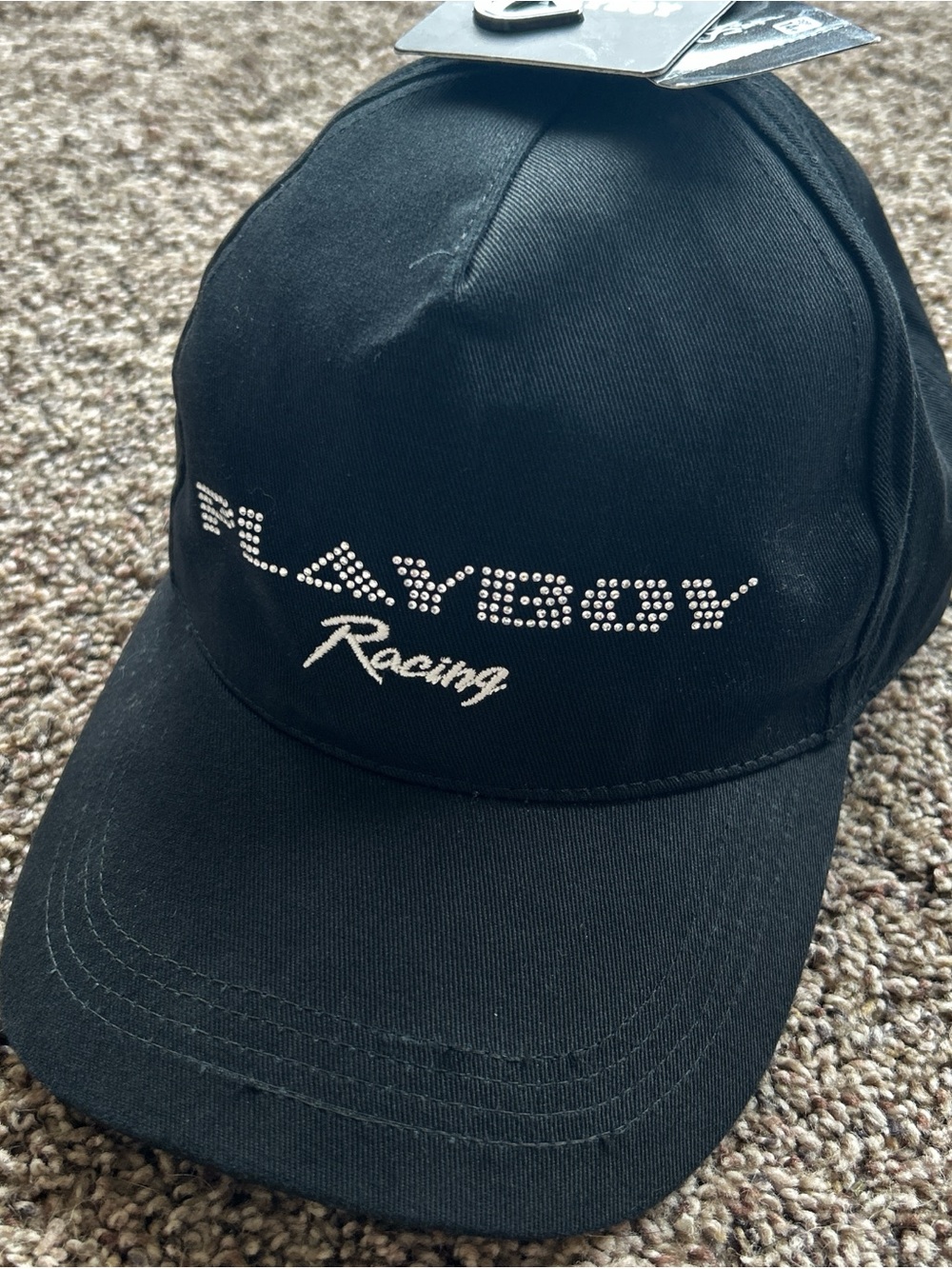 NWT Playboy Racing Baseball Cap